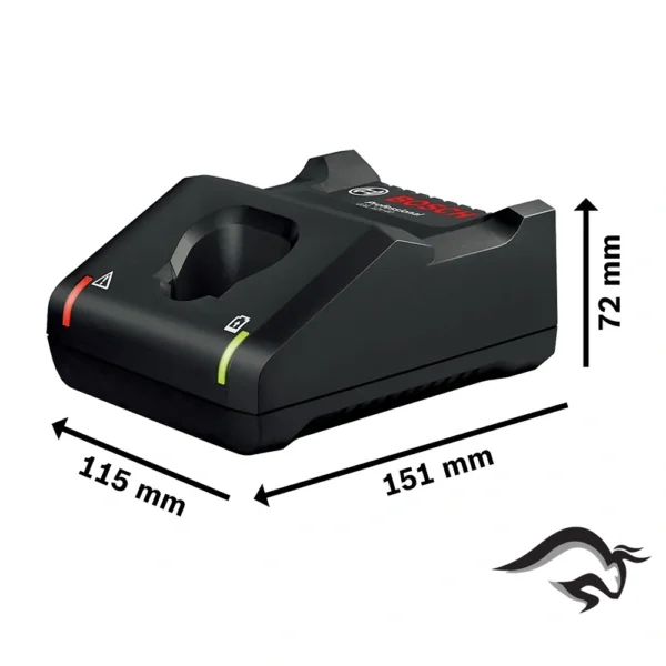 Cargador de Baterias Ion-Litio 12V Bosch GAL 12V-40 1600.A01.B6R-000
