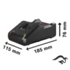 Cargador de Baterías 18V Bivolt Bosch GAL 18V-40 1600.A02.8TY-000