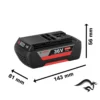 1600.Z00.03B-000-4.webp Baterias de Iones de Litio de 36 V GBA 36V 2,0 Ah 1600.Z00.03B-000