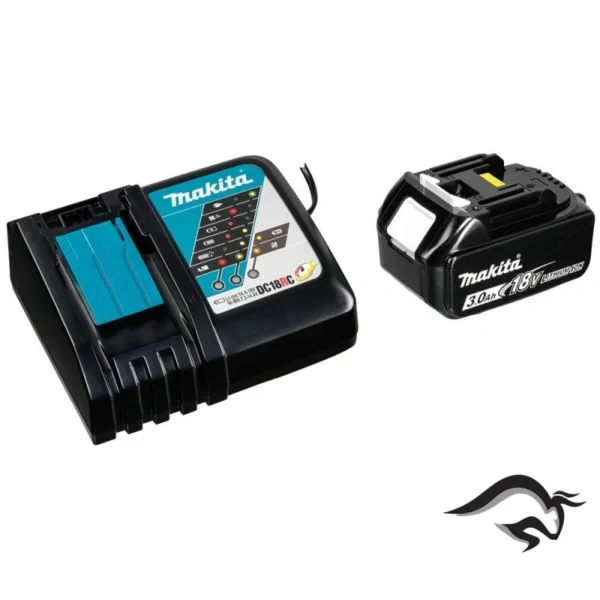191A24-4-1.webp Set Batería 3.0Ah (BL1830B) + Cargador Rápido (DC18RC) LXT 18V Makita 191A24-4
