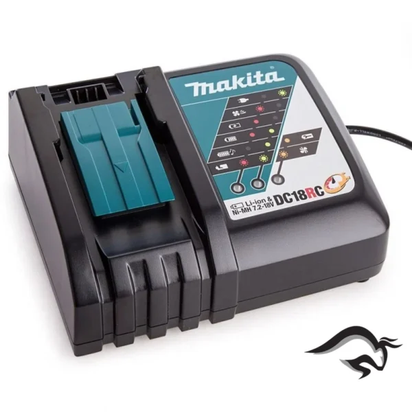 191A24-4-2.webp Set Batería 3.0Ah (BL1830B) + Cargador Rápido (DC18RC) LXT 18V Makita 191A24-4