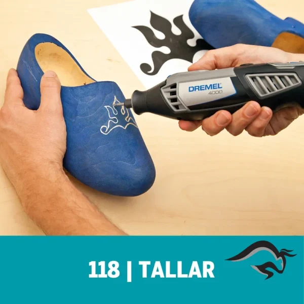 2615.000.118-000-5.webp Fresa de Alta Vel Cónica 1/8" Dremel 118 2615.000.118-000