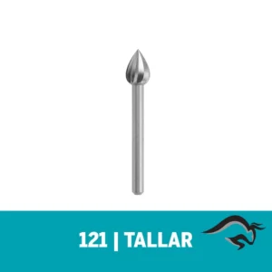 Fresa de Alta Vel Cónica 1/4" Dremel 121 2615.000.121-000