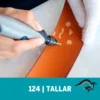 2615.000.124-000-5.webp Fresa de Alta Vel conica 5/16" Dremel 124 2615.000.124-000