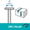 2615.000.199-000-4.webp Fresa de Alta Vel Circular 3/8" Dremel 199 2615.000.199-000
