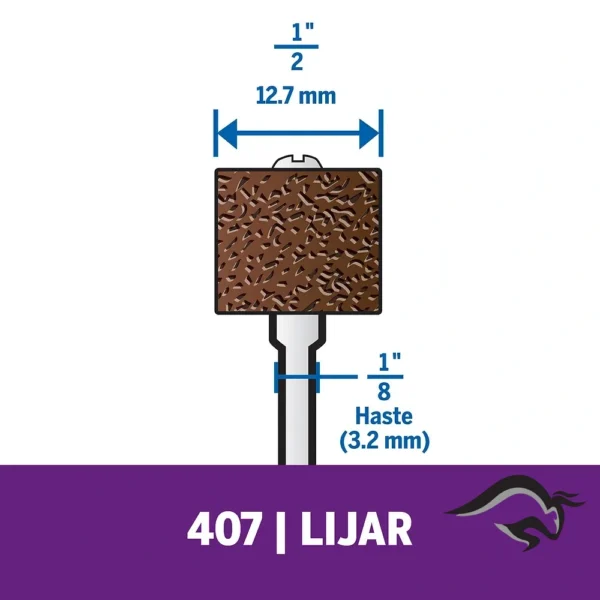 2615.000.407-000-4.webp Vástago portalija diámetro 1/2 dremel 407 2615.000.407-000