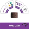 Banda de lija 1/2 Grano 60 6 Unid Dremel 408 2615.000.408-000