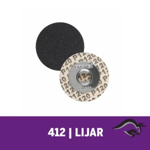 2615.000.412-000-1.webp Discos de Lija Grano 220 Diametro 3/4" x 36 Unidades Dremel 412 2615.000.412-000