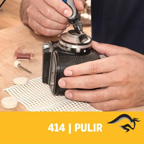 2615.000.414-000-5.webp Disco de pulir 1/26 Unid Dremel 414 2615.000.414-000
