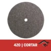 Disco de Corte de metales 15/16 trabajo pesado 20 UNID Dremel 420 2615.000.420-000
