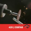 Disco de Corte de metales 15/16 trabajo pesado 20 UNID Dremel 420 2615.000.420-000