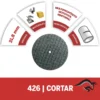 2615.000.426-000-3.webp Disco de Corte reforzado 1-1/4 5 Unid Dremel 426 2615.000.426-000