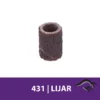 2615.000.431-000-1.webp Banda de lija 1/4 Grano 60 6 Unid Dremel 431 2615.000.431-000