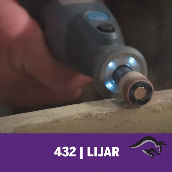 2615.000.432-000-4.webp Banda de Lija 1/2 Grano 120 6 Unid Dremel 432 2615.000.432-000