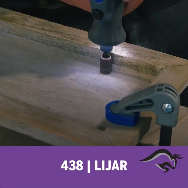 2615.000.438-000-5.webp Banda de lija 1/4 Grano 120 6 Unid Dremel 438 2615.000.438-000