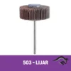 2615.000.503-000-1.webp Disco de Aletas 3/8" Grano 120 Dremel 503 2615.000.503-000