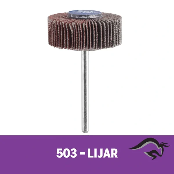 2615.000.503-000-1.webp Disco de Aletas 3/8" Grano 120 Dremel 503 2615.000.503-000