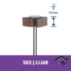2615.000.503-000-4.webp Disco de Aletas 3/8" Grano 120 Dremel 503 2615.000.503-000