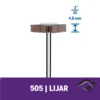 2615.000.505-000-4.webp Disco de Lija Grano 120 de 3/16" Dremel 505 2615.000.505-000