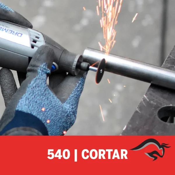 2615.000.540-000-5.webp Disco de Corte de Metal 1-1/4 5 Unid Dremel 540 2615.000.540-000