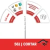 2615.000.561-000-3.webp Broca de Corte Multiuso 1/8" Dremel 2615.000.561-000