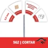 2615.000.562-000-3.webp Broca de corte para ceramica de pared Dremel 562 2615.000.562-000