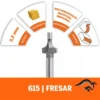 2615.000.615-000-3.webp Fresa redondeo esquina 1/8 Dremel 615 2615.000.615-000