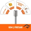 2615.000.654-000-3.webp Fresa recta 1/4 Dremel 654 2615.000.654-000