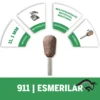 2615.000.911-000-3.webp Piedra Redonda de Óxido de Aluminio 7/16 Dremel 911 2615.000.911-000