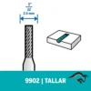 2615.009.902-000-4.webp Fresa Recta de Carburo de Tugnsteno 3/32" Dremel 9902 2615.009.902-000