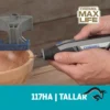 2615.011.7HA-000-5.webp Fresa de Alta Vel 1/4" Max Life 117HP Dremel 2615.011.7HA-000