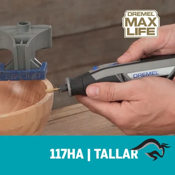 2615.011.7HA-000-5.webp Fresa de Alta Vel 1/4" Max Life 117HP Dremel 2615.011.7HA-000