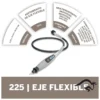 2615.022.5AJ-000-3.webp Eje Flexible Minitorno Dremel 225 Original Dremel 2615.022.5AJ-000