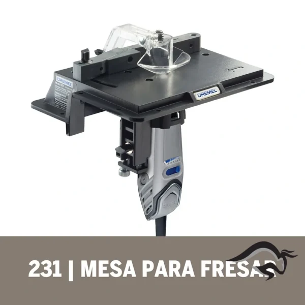 Mesa fresadora / Tupi Mesa para fresar Dremel 231 2615.023.1AA-000