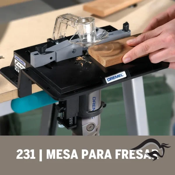 Mesa fresadora / Tupi Mesa para fresar Dremel 231 2615.023.1AA-000
