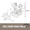 2615.033.5AA-000-4.webp Complemento para Fresas por Inmersión Dremel 335 2615.033.5AA-000