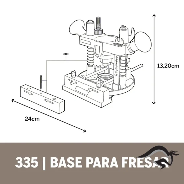 2615.033.5AA-000-4.webp Complemento para Fresas por Inmersión Dremel 335 2615.033.5AA-000