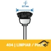 2615.040.4AA-000-3.webp Cepillos de Cerdas 1/2" x 2 Und Dremel 404 2615.040.4AA-000