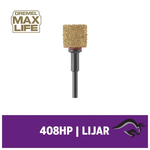 2615.040.8HA-000-1.webp Tambor de Lija de carburo G60 Max Life 408HP Dremel 2615.040.8HA-000