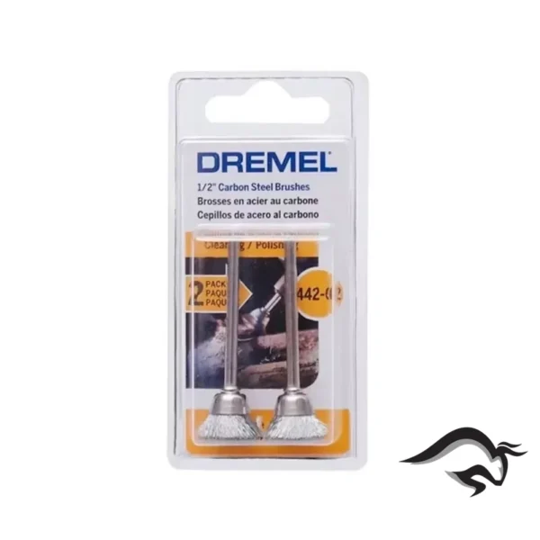 2615.044.2AC-000-2.webp Cepillo de Acero al Carbón 1/2" Dremel 442 2615.044.2AC-000