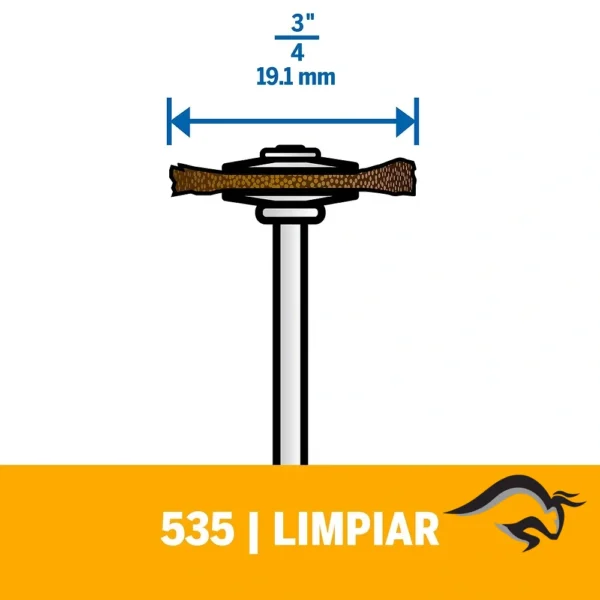 Cepillo de Latón 3/4 Dremel 535 2615.053.5AB-000