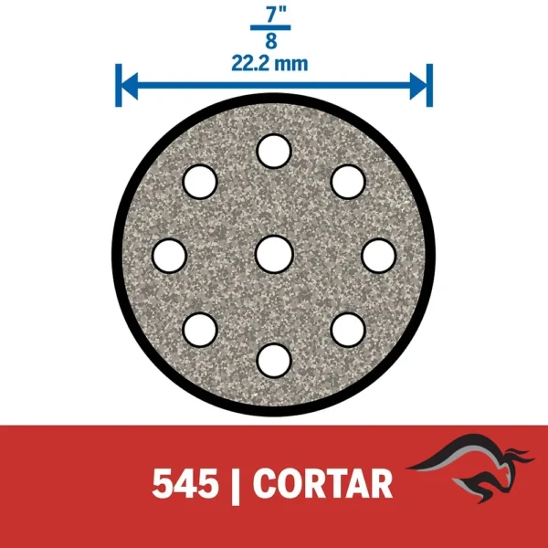 Disco de Corte Diamantado 7/8" Dremel 545 2615.054.5AB-000
