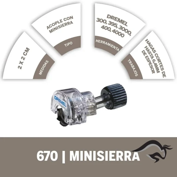 2615.067.0AC-000-3.webp Aditamento para Minitorno Mini Sierra Circular 1 1/4" Dremel 670 2615.067.0AC-000