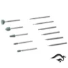 Kit de Accesorios para Tallado / Grabado 11 Piezas Dremel 729 2615.072.9AA-000