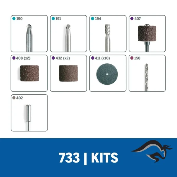 2615.073.3AB-000-2.webp Micro Kit de accesorios para madera Dremel 733 2615.073.3AB-000