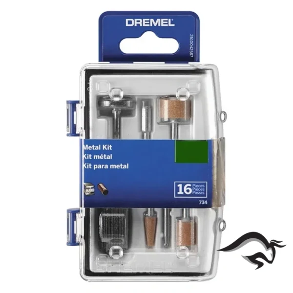 Kit de Accesorios de Corte para Metal 16 Pzs Dremel 734 2615.073.4AA-000