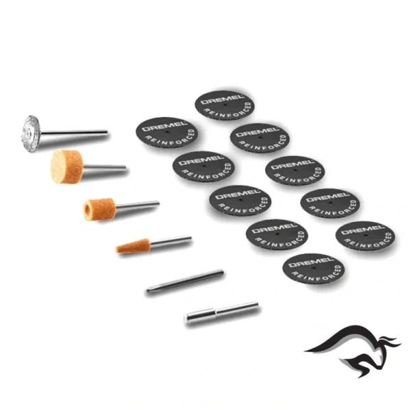 Kit de Accesorios de Corte para Metal 16 Pzs Dremel 734 2615.073.4AA-000