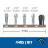 2615.504.485-000-3.webp Juego de 4 Boquillas y Tuerca de Retención Dremel 4485 2615.504.485-000