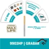 2615.990.3HA-000-2.webp Fresa para Tallado Max Life 9903HP 1/8" Dremel 2615.990.3HA-000