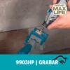 2615.990.3HA-000-5.webp Fresa para Tallado Max Life 9903HP 1/8" Dremel 2615.990.3HA-000